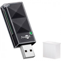 Goobay Lecteur de carte externe USB 2.0 microSD SD