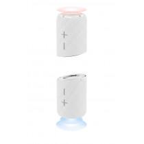 HAMA Enceinte Bluetooth® "Twin 2.0", étanche, 20 W, blanche