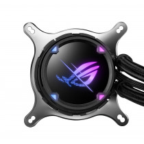 ASUS ROG Strix LC II 240 ARGB all-in-one liquid CPU cooler with Aura Sync