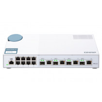 QNAP QSW-M408-4C Web Management Switch  QSW-M408-4C 8 port 1Gbps 4 port 10G SFP+/ NBASE-T Combo Web Management Switch