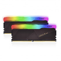 Klevv Kit Barrettes mémoire 32Go (2x16Go)  Cras X RGB PC4-25600 (3200 Mhz) (Noir)