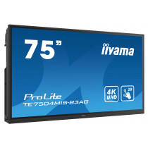 IIYAMA LFD 754K UHD 3840x2160 dalle IPS Haut-parleurs 2x16w VGA 3xHDMI USB C 4