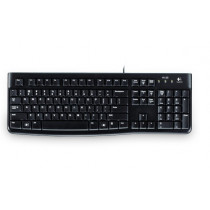 Logitech K120 Corded Keyboard black