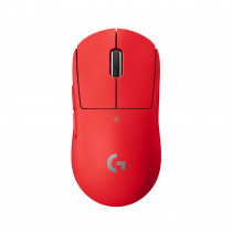Logitech PRO X SUPRL Wless Gam Mouse-RED-EWR2-934
