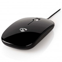 Nedis Nedis Wired Optical Mouse Noir