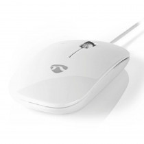 Nedis Nedis Wired Optical Mouse Blanc