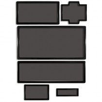 DEMCiflex Demciflex Staubfilter-Set pour Fractal Design R5 - schwarz/schwarz