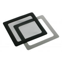 ANTEC Filtre à poussière magnétique carré 120 mm (cadre noir, filtre noir)