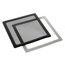ANTEC Filtre à poussière magnétique carré 140 mm (cadre noir, filtre noir)
