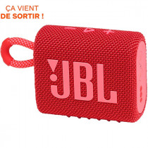 JBL Enceinte Bluetooth  Go 3 Rouge