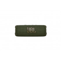 JBL JBL Enceinte sans fil JBL Flip 6 Vert est une enceinte nomade étanche dotée de la technologie Bluetooth 5.1 offrant une autonomie jusqu'à 12 heures. Avec le mode PartyBoost et une norme d'étanchéité IP67, la Flip 6 est parfaite pour une fête en