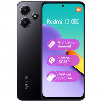 Xiaomi smartphone Redmi 12 5G 256Go Noir