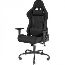 DELTACO GAMING Chaise de gaming Deltaco GAM-096F, tissu, noir