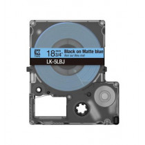 EPSON Matte Tape Blue/Black 12mm 8m LK-4LBJ