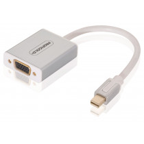 Nedis Câble Mini DisplayPort vers VGA Mini DisplayPort Mâle - VGA Femelle 0.20 m Blanc