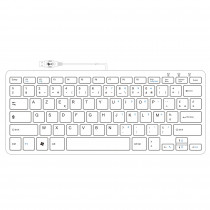 R-Go Tools Compact Keyboard Blanc