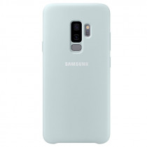 SAMSUNG Coque Silicone Bleu Galaxy S9+