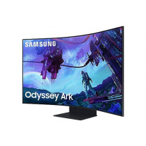 SAMSUNG 55'' UHD 4K 3840x2160 165Hz VA 1ms 1000R 600cd/m² 1000000:1 H / I / Pivot / Orientable Enceintes Cable(s) HDMI + Ark Ring
