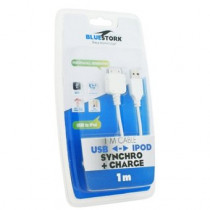 BLUESTORK Cordon USB Charge/Synchro pour iPod/iPhone