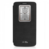 LG Etui Quick Window Case Noir pour LG G2