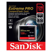 sandisk Carte mémoire Extreme Pro CompactFlash 128 Go