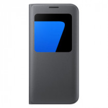 SAMSUNG S-View Noir pour Samsung Galaxy S7 Edge