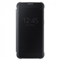 SAMSUNG Clear View Cover Noir pour Samsung Galaxy S7