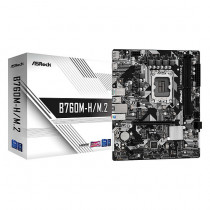 ASROCK Carte Mère  B760M-H/M.2 DDR5 (Intel LGA 1700) Micro ATX