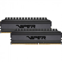 PATRIOT Kit Barrettes mémoire 32Go (2x16Go) DIMM DDR4  Viper 4 Blackout PC4-28800 (3600Mhz) (Noir)