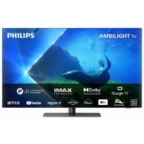 PHILIPS Ambilight TV OLED848 55'''' 4K UHD 120Hz  Google TV 139 cm Dolby Vision et Dolby Atmos
