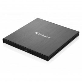 VERBATIM Graveur Blu-Ray externe USB-C Slimline Ultra HD 4K