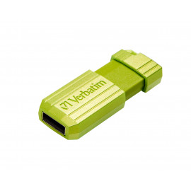 VERBATIM USB DRIVE 2.0 PINSTRIPE 64GB STORE´N´GO EUCALYPTUS GREEN