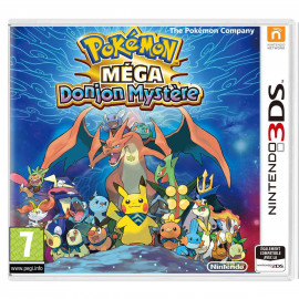 Nintendo Nintendo Pokemon Mega Donjon Mystère - Explorez plus de 120 Donjons Mystère remplis de pièges et alliez-vous avec 720 Pokémon pour sauver le monde d'une malédiction. Entrez dans la peau d'un Pokémon, vivez une vie de Pokémon, et formez des