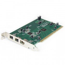 STARTECH Carte 3 ports PCI 1394b FireWire avec kit d'édition vidéo numérique