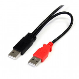 STARTECH 3 FT USB Y CABLE FOR EXTERNAL