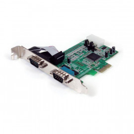 STARTECH Carte PCI Express avec 2 ports DB-9 - UART 16550