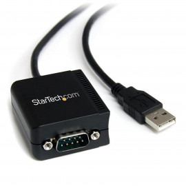 STARTECH Adaptateur USB 2.0 vers DB-9 (série RS-232) - Mâle / Mâle - 1.8 m