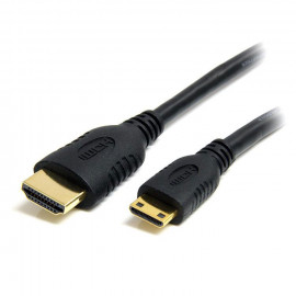 STARTECH Câble HDMI haute vitesse avec Ethernet HDMI (mâle)/Mini HDMI (mâle) - 2 mètres