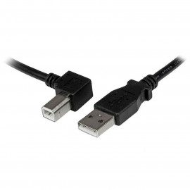 STARTECH Câble USB 2.0 Type-A vers Type-B coudé à Gauche Mâle / Mâle