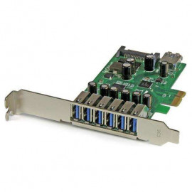 STARTECH Carte contrôleur PCIe à 7 ports USB 3.0