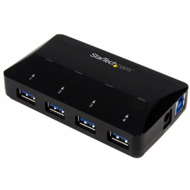 STARTECH Hub USB 3.0 à 4 ports plus port dédié à la charge