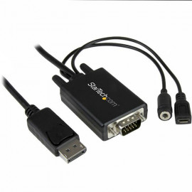 STARTECH Câble adaptateur DisplayPort vers VGA de 3 m avec audio