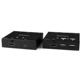 STARTECH Kit d'extendeur HDMI sur Ethernet Cat6 avec hub USB 2.0 4 ports