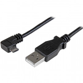 STARTECH Câble de charge et synchronisation USB 2.0 Type-A vers micro USB 2.0 B à angle droit