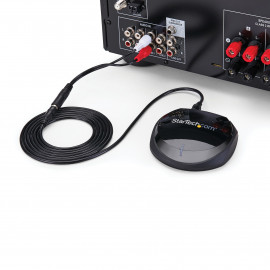STARTECH StarTech.com Bluetooth 5.0 Audio Receiver with NFC, Bluetooth Wireless Audio Adapter BT 5.0, 66ft (20m) Range, 3.5mm/RCA or Digital Toslink/SPDIF Optical Output, Lossless HiFi Wolfson DAC