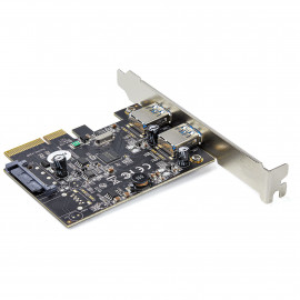 STARTECH Carte Contrôleur PCI Express vers 2 Ports USB 3.1 Type-A avec UASP