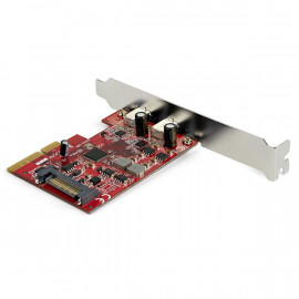 STARTECH Carte Contrôleur PCI Express vers 2 Ports USB 3.1 Type-C avec UASP
