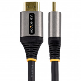 STARTECH StarTech.com 12ft (4m) HDMI 2.1 Cable, Certified Ultra High Speed HDMI Cable 48Gbps, 8K 60Hz/4K 120Hz HDR10+ eARC, Ultra HD 8K HDMI Cable/Cord w/TPE Jacket, For UHD Monitor/TV/Display