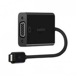 BELKIN Belkin Adaptateur USB-C vers VGA Adaptateur vidéo externe USB-C D-Sub noir