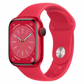 APPLE Watch Series 8 GPS, boîtier aluminium (PRODUCT)RED 41 mm avec Bracelet (PRODUCT)RED